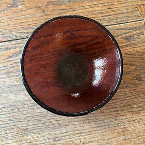 1 Fire and Light Recycled Glass Purple Soup/Cereal Bowl 6"